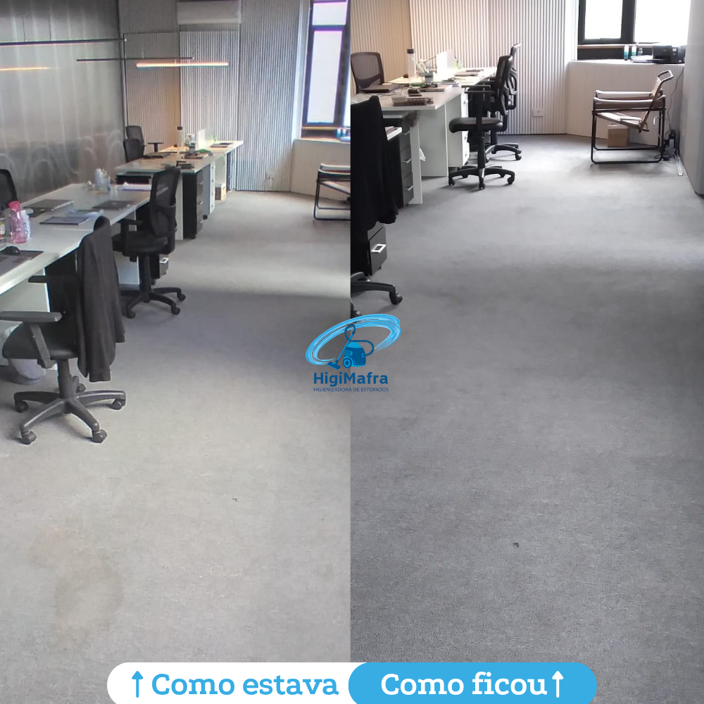 Limpeza de carpetes