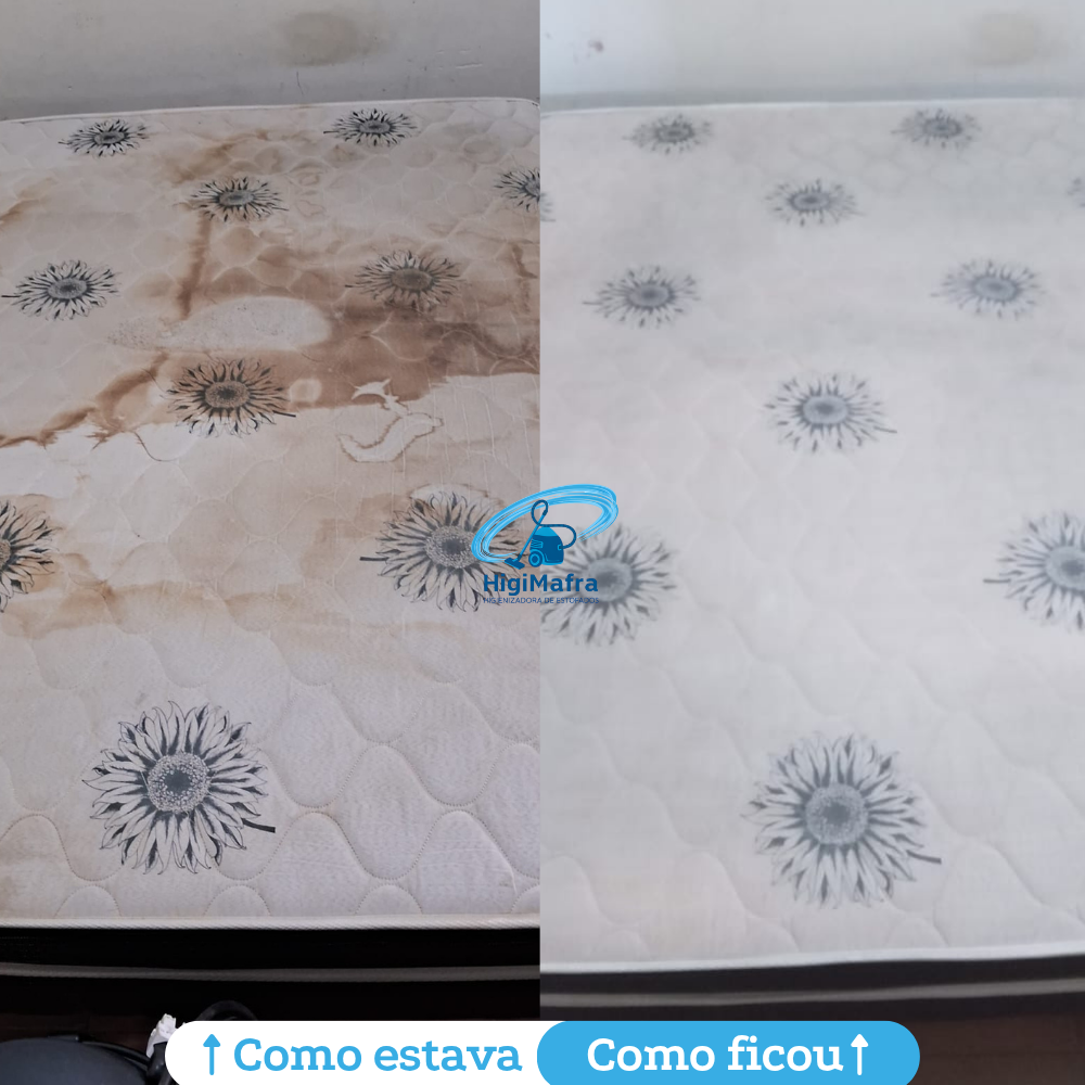 limpeza e higienizacao de colchão